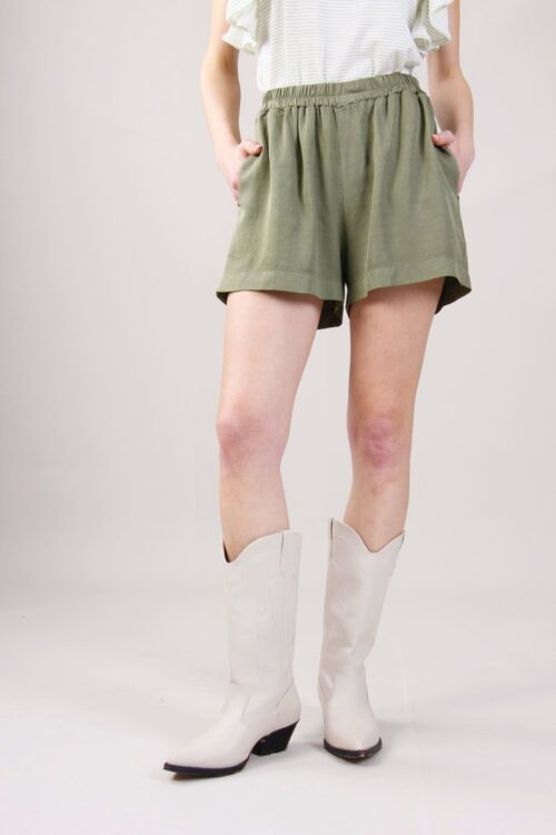 Alternative view of SHORTS IN MISTO LINO