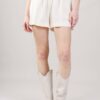 SHORTS IN MISTO LINO - Burro, M