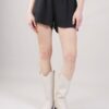 SHORTS IN MISTO LINO - Nero, M