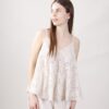 TOP IN PIZZO - Beige, TU