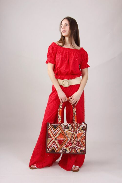 PANTALONI IN SANGALLO