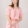 BLUSA IN PIZZO SANGALLO SCOLLO A BARCA - Pesca, TU