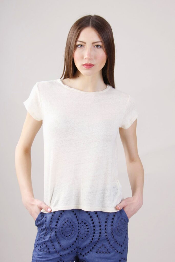 T-SHIRT IN LINO 