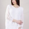 CASACCA IN MISTO SETA - White, TU