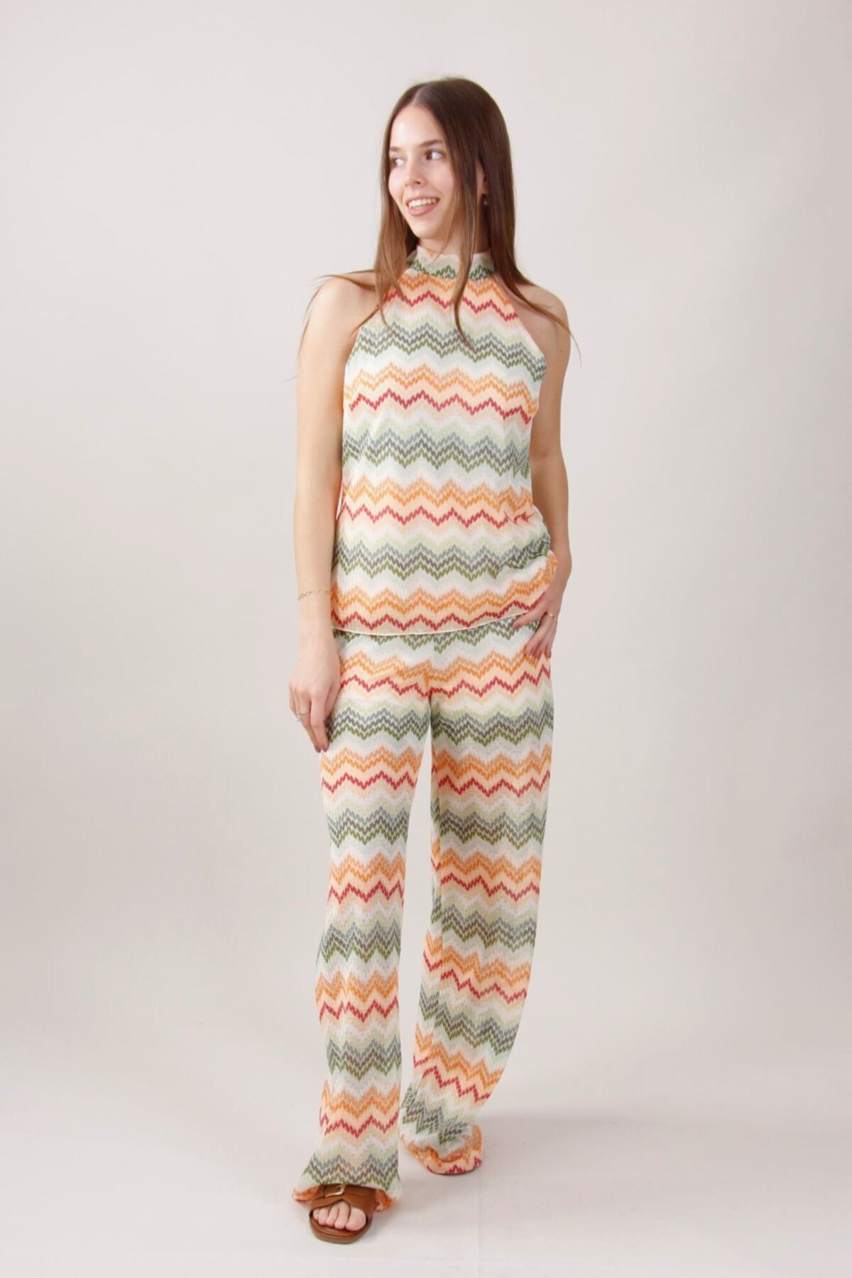 PANTALONI FANTASIA ZIG-ZAG