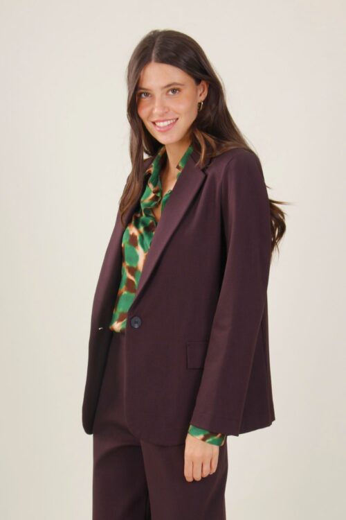 GIACCA MONOPETTO PUNTO MILANO CON SPALLE IMBOTTITE - Moor, S