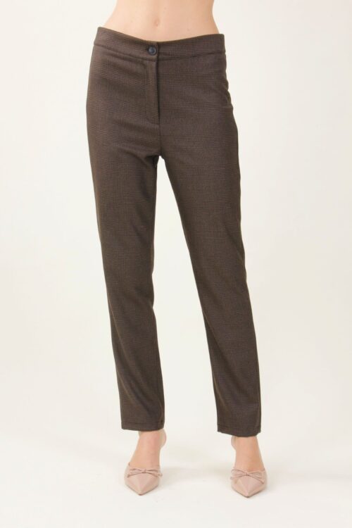 PANTALONE A SIGARETTA PRINCIPE DI GALLES - Moro, S