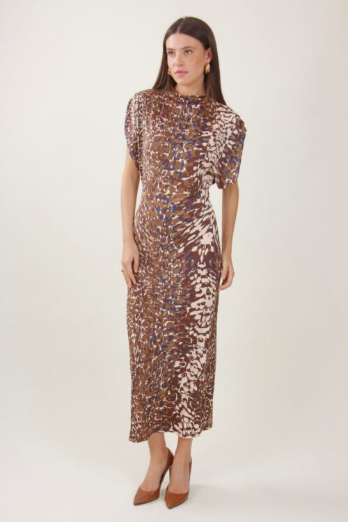 ABITO LUNGO ADERENTE PARICOLLO FANTASIA