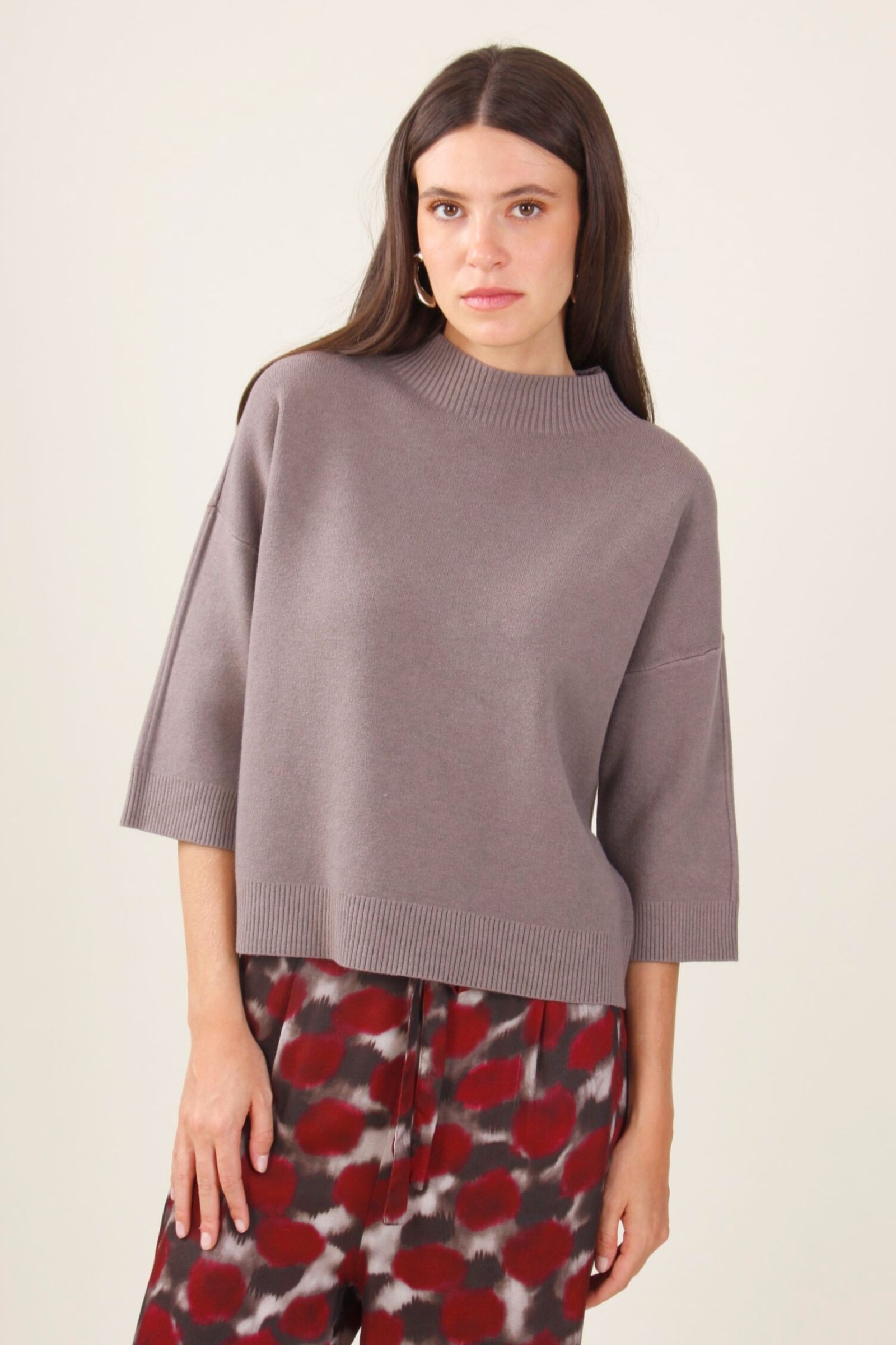 Maglia collo alto fluo deals