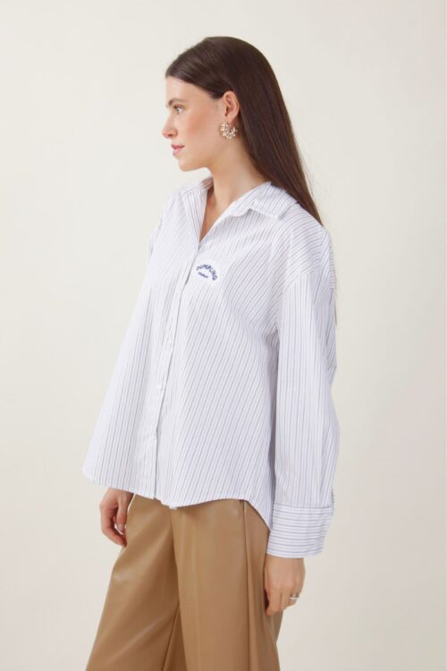 Alternative view of CAMICIA A RIGHE "DUMPLING COMPANY"