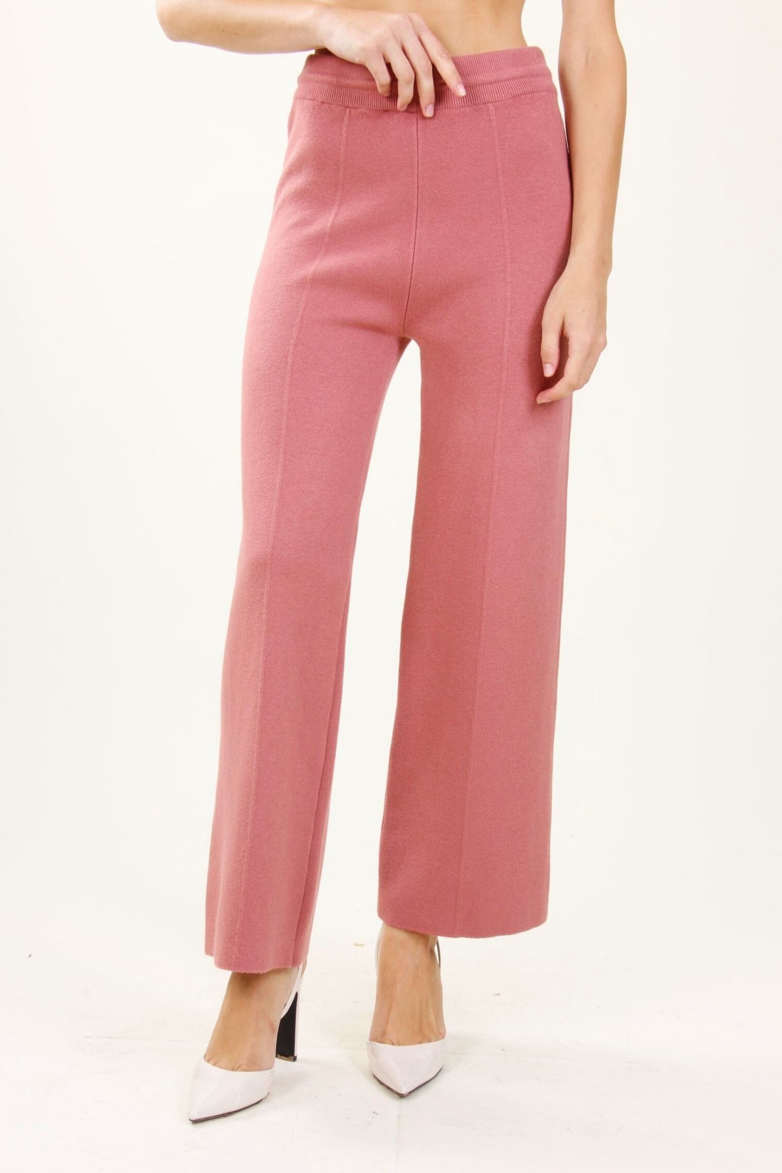 PANTALONI IN MAGLIA CON COULISSE B2B Online MYASTREET