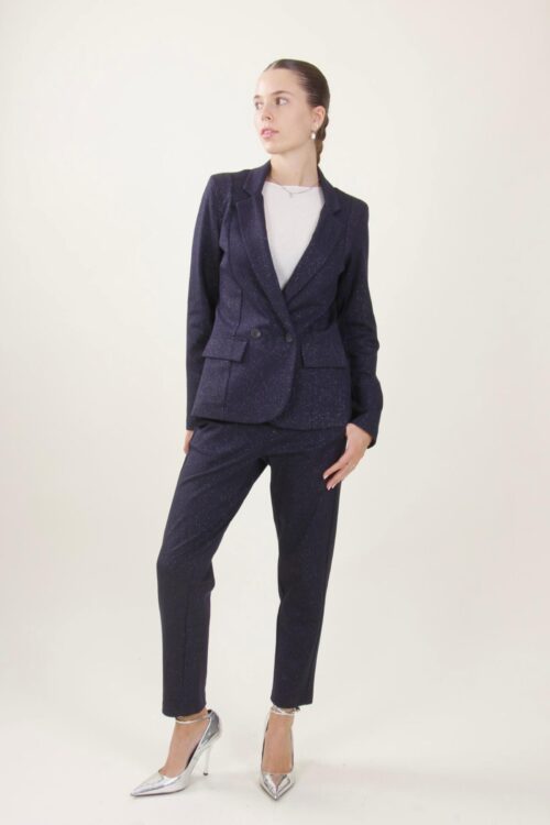 PANTALONI TESSUTO GLITTERATO