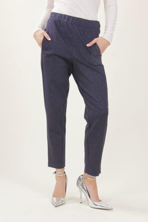 Alternative view of PANTALONI TESSUTO GLITTERATO