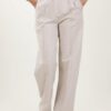 PANTALONE WIDE LEG PUNTO MILANO - Naturale, S