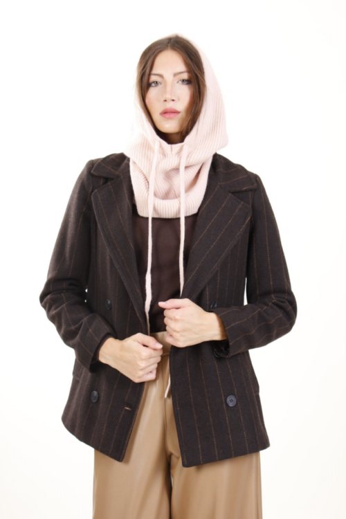 CAPPOTTO GESSATO CORTO