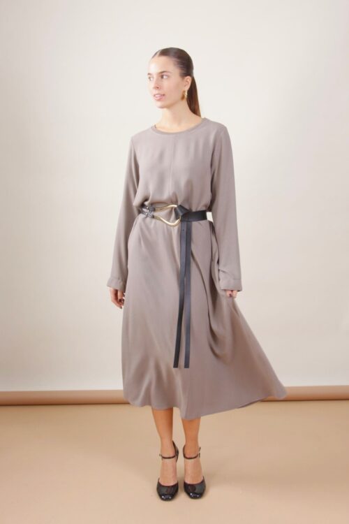 ABITO IN CRÊPE DI VISCOSA