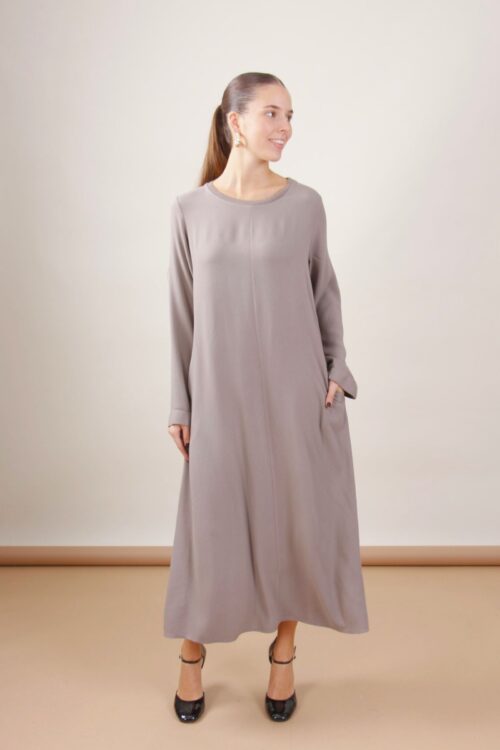 Alternative view of ABITO IN CRÊPE DI VISCOSA