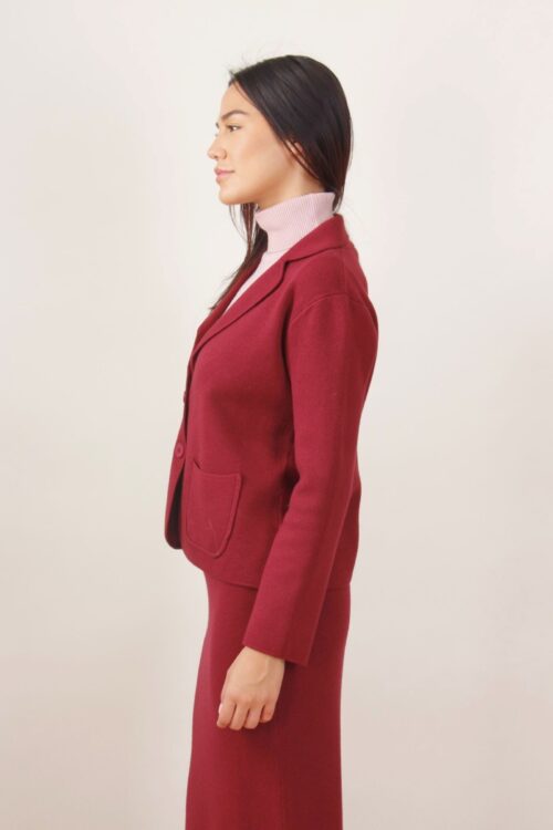 Alternative view of BLAZER IN MAGLIA