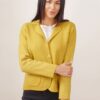 BLAZER IN MAGLIA - Ocra, TU