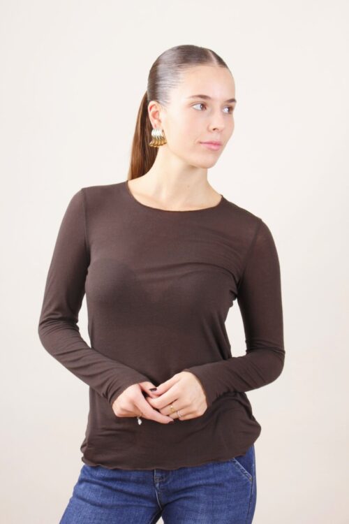 CASHMIRETTA CON SCOLLO ROTONDO