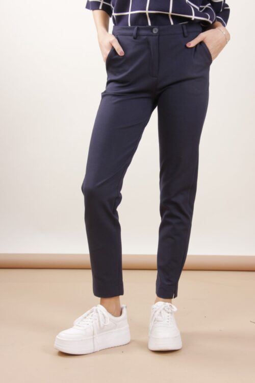 Alternative view of PANTALONI A SIGARETTA IN PUNTO MILANO