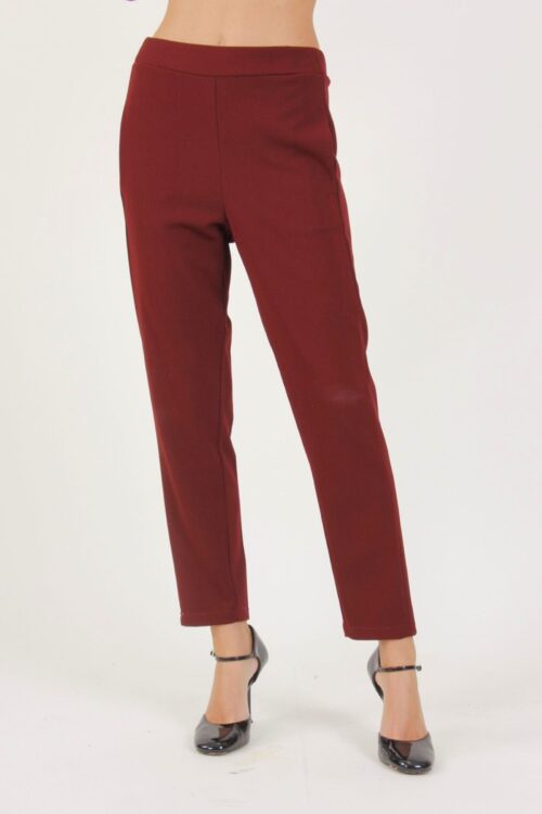 Alternative view of PANTALONI A TAGLIO DRITTO ELASTICIZZATI