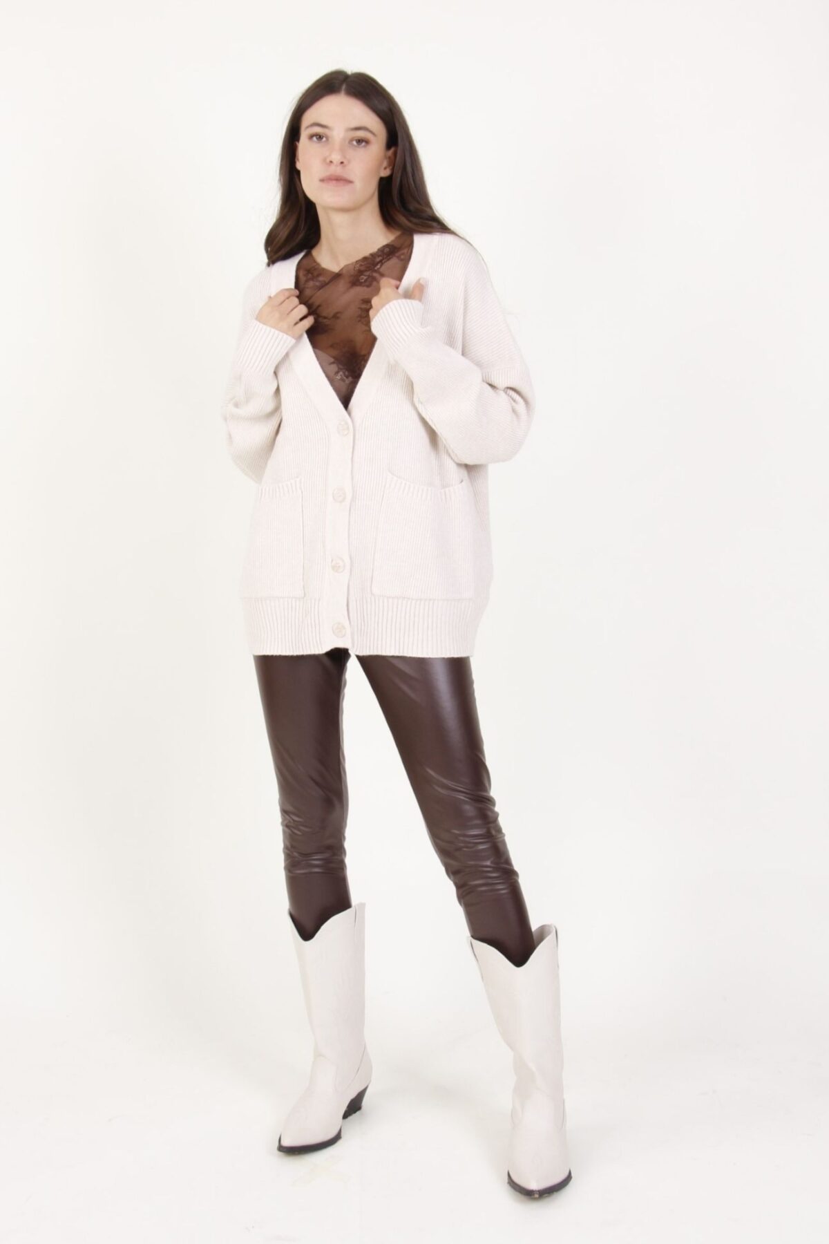 LEGGINGS IN ECOPELLE