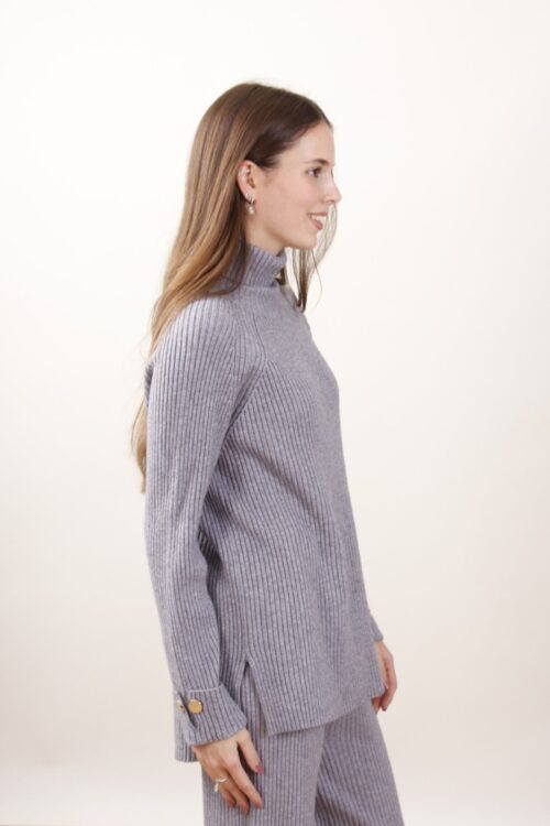 Alternative view of MAGLIA A COLLO ALTO A COSTINE