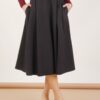 GONNA MIDI A CAMPANA - Black, L