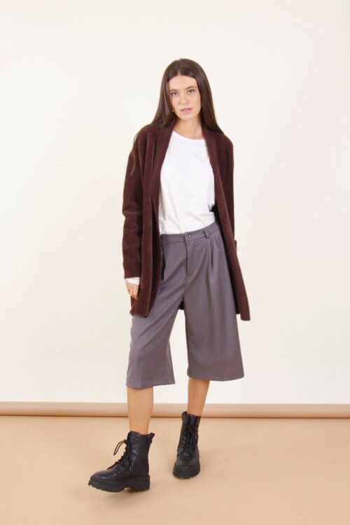 BERMUDA LUNGO CON PINCES