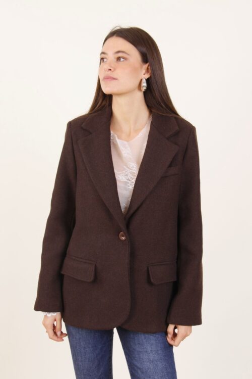 GIACCA MONOPETTO IN LANA