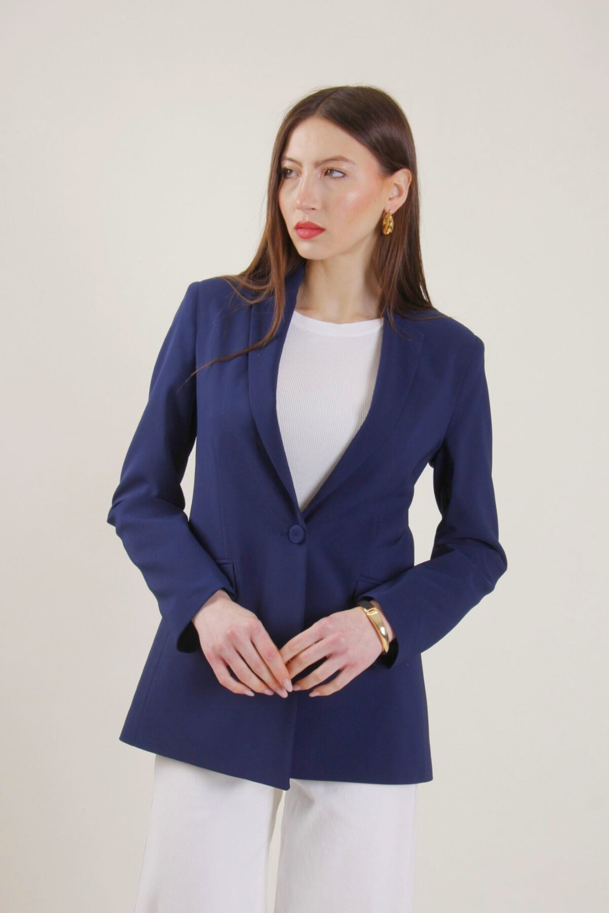 BLAZER STRUTTURATO MONOPETTO