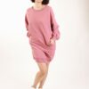 FELPA LUNGA OVERSIZE - Rose, TU