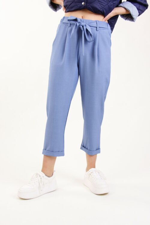 Alternative view of PANTALONI CON FIOCCO IN VITA