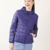 PIUMINO LEGGERO CON CAPPUCCIO - Blue, L