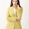 BLAZER STRUTTURATO MONOPETTO - Safari, S