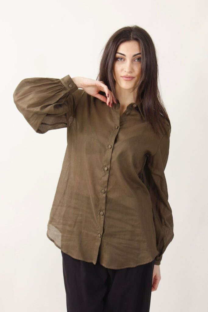 BALLOON SLEEVES SHIRT 