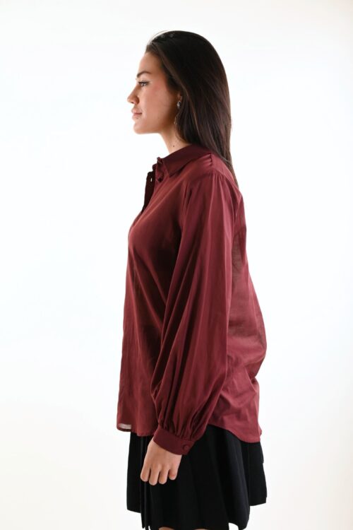 Alternative view of CAMICIA CON MANICHE A PALLONCINO