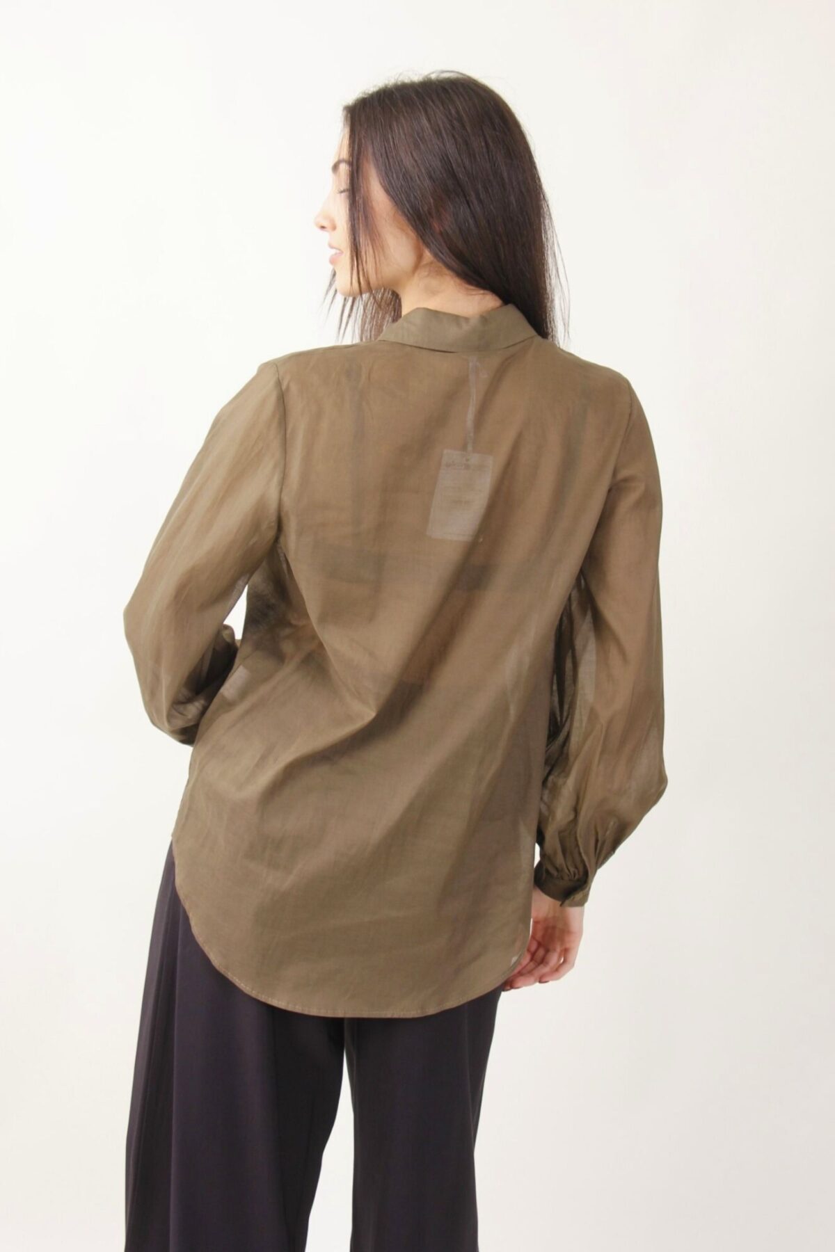 CAMICIA CON MANICHE A PALLONCINO - Image 3