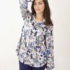CAMICIA FANTASIA FLOREALE - Blu, TU