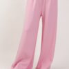 PANTALONI A PALAZZO IN TESSUTO FELPATO - Rosa, TU