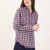 CAMICIA A QUADRI - Viola, TU