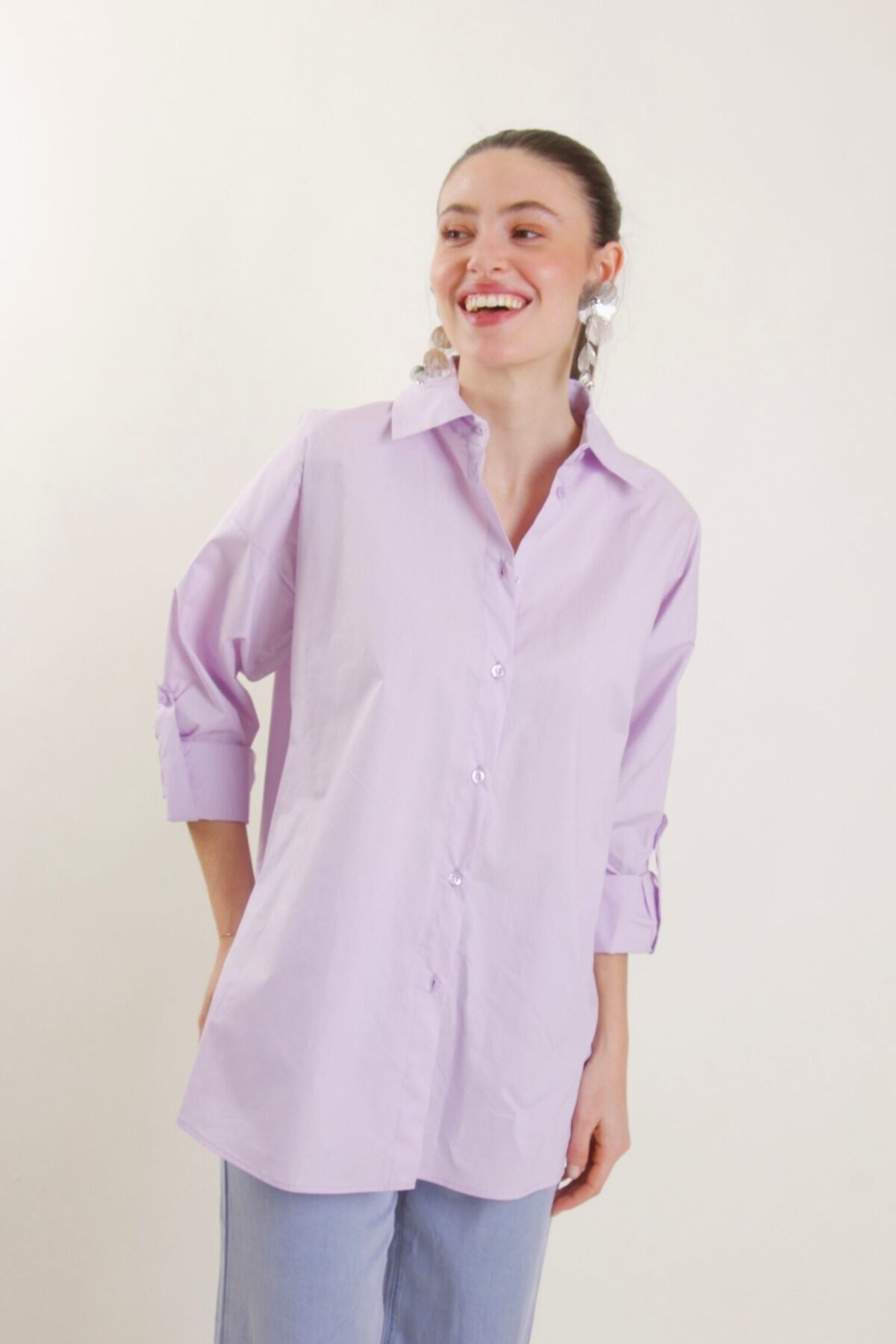 CAMICIA IN POPELINE