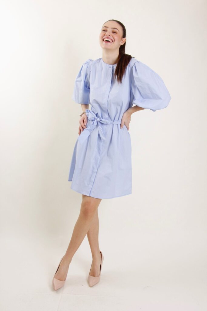 POPLIN SHIRT DRESS 