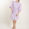 CHEMISIER IN POPELINE - Lilac, TU