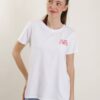 T-SHIRT STAMPA “LA VITA è AMARA IL VINO NO” - White, TU