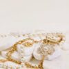 COLLANA CON PERLE E CATENA DORATA - Oro, TU
