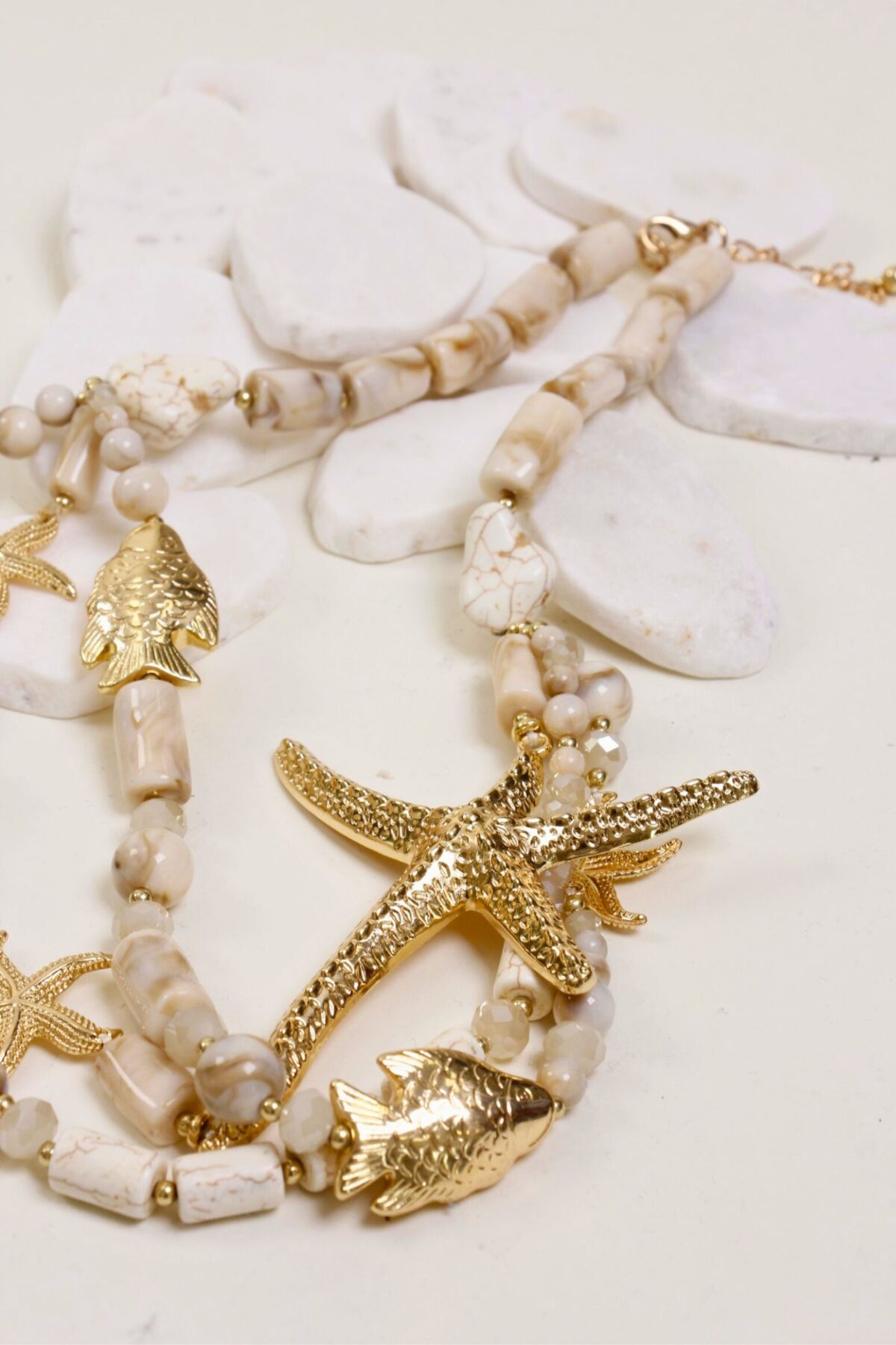 COLLANA CON CHARMS MARINI