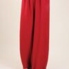 PANTALONI IN TESSUTO EFFETTO STROPICCIATO - India, TU