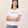 T-SHIRT SCRITTA "WEEKEND" - Green, TU
